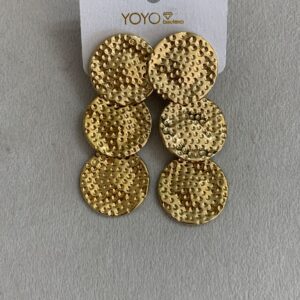 Pendientes largos circulos