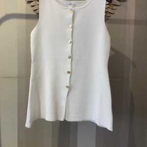 Chaleco botones dorados