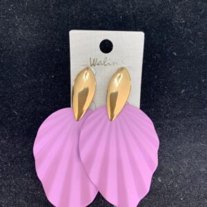 Pendientes forma de hoja